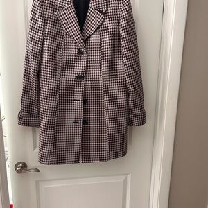 Houndstooth Women's Coat